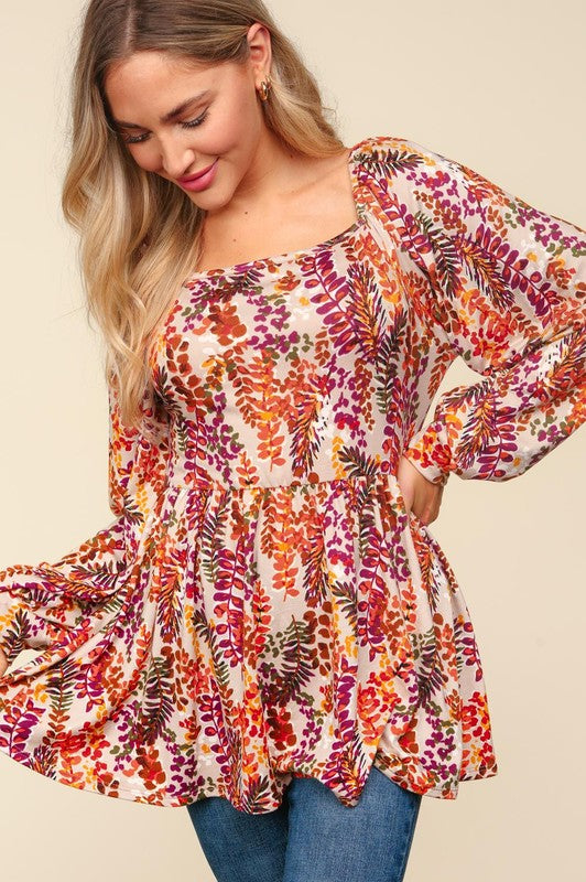 Babydoll Square Neck
