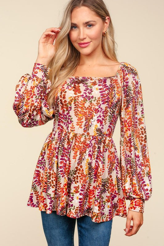Babydoll Square Neck