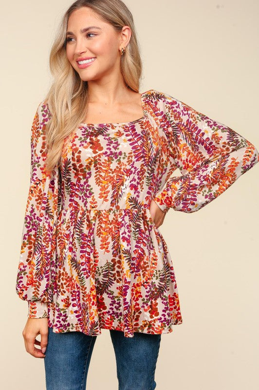 Babydoll Square Neck