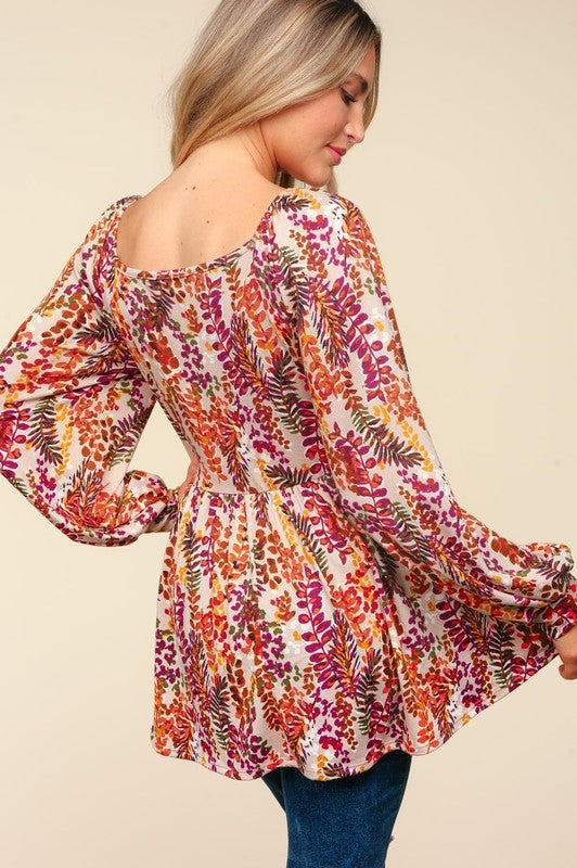 Babydoll Square Neck