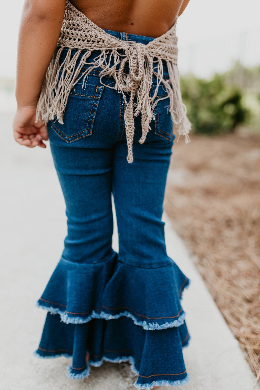 Distressed Bell Denim