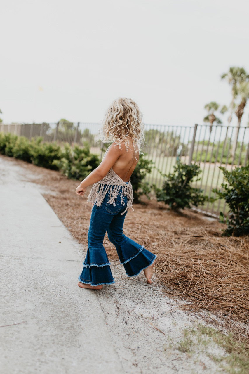Distressed Bell Denim