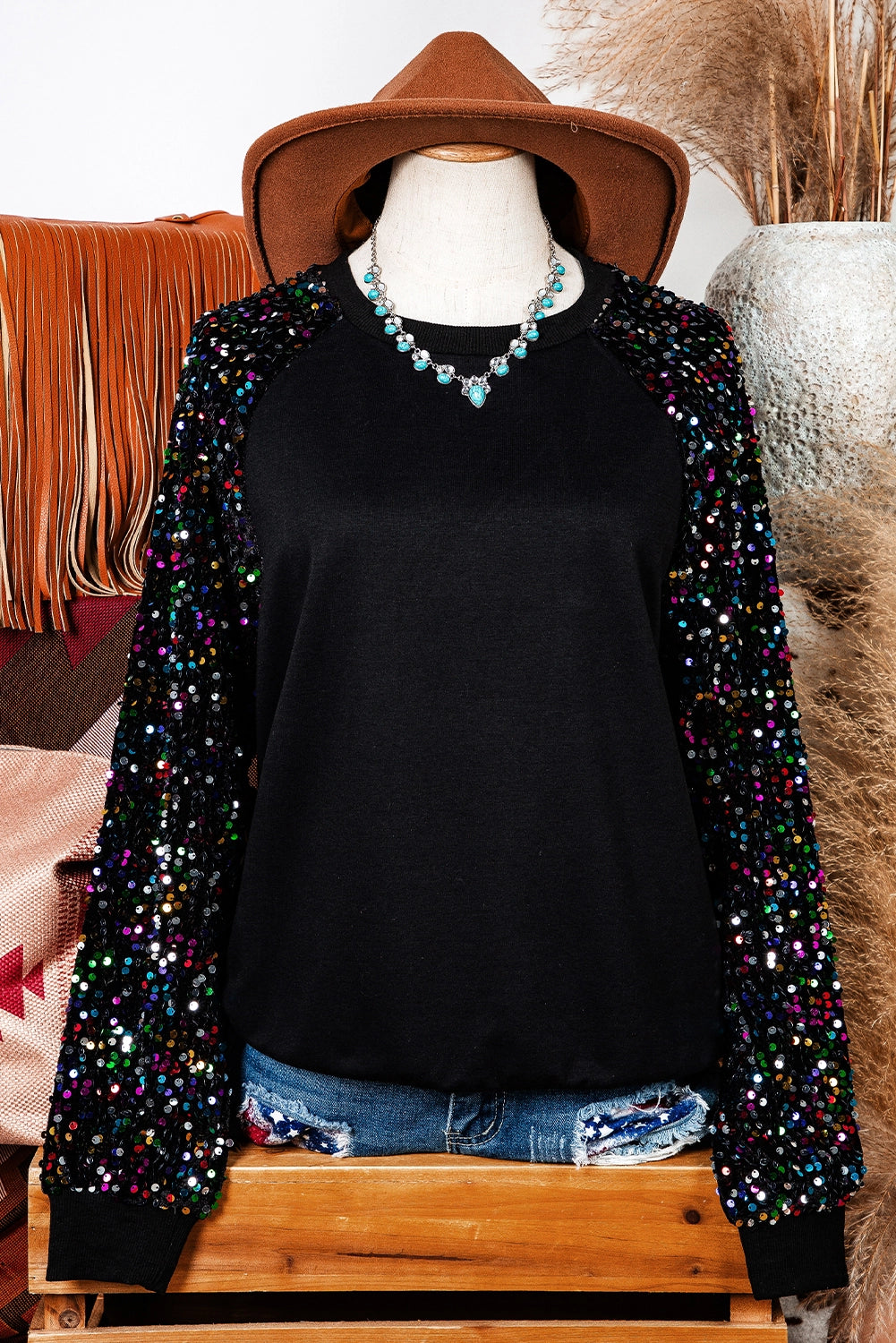 Sequin Sleeve