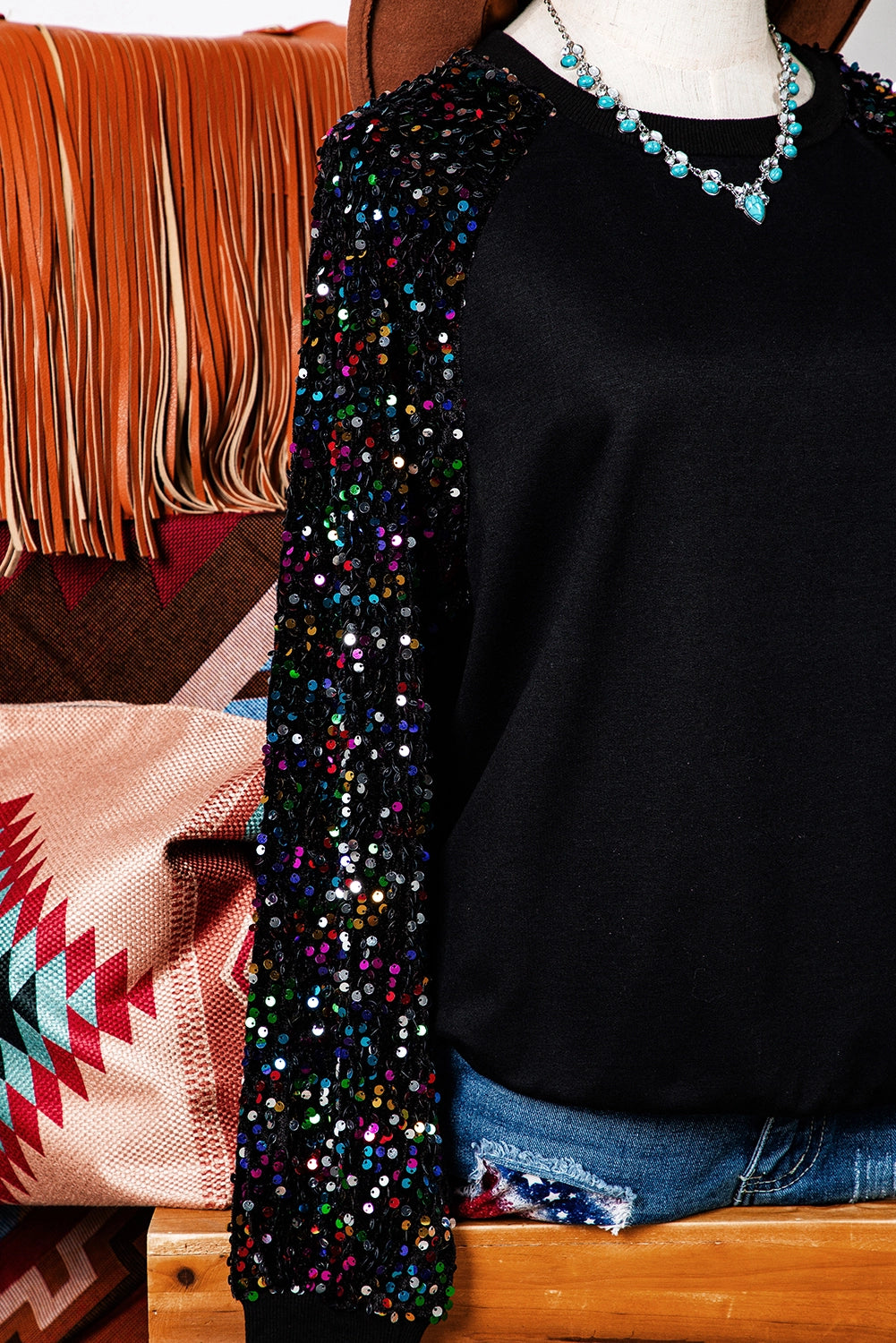Sequin Sleeve