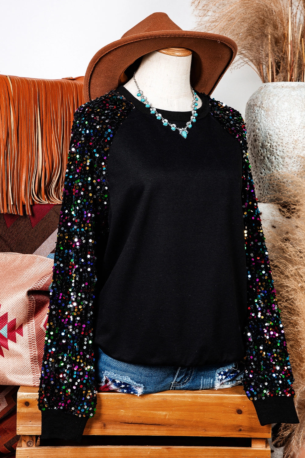 Sequin Sleeve