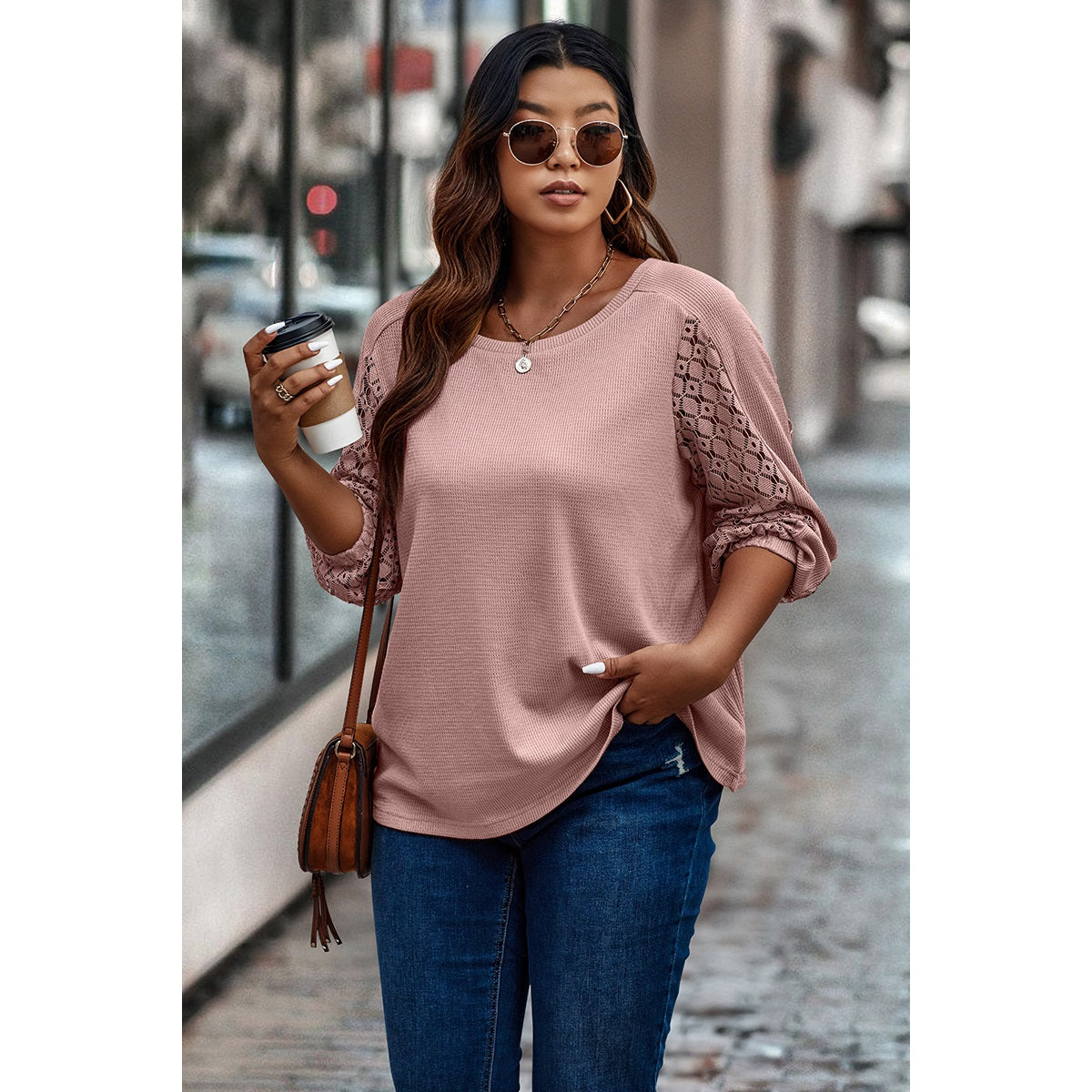 Knit Lace Sleeve
