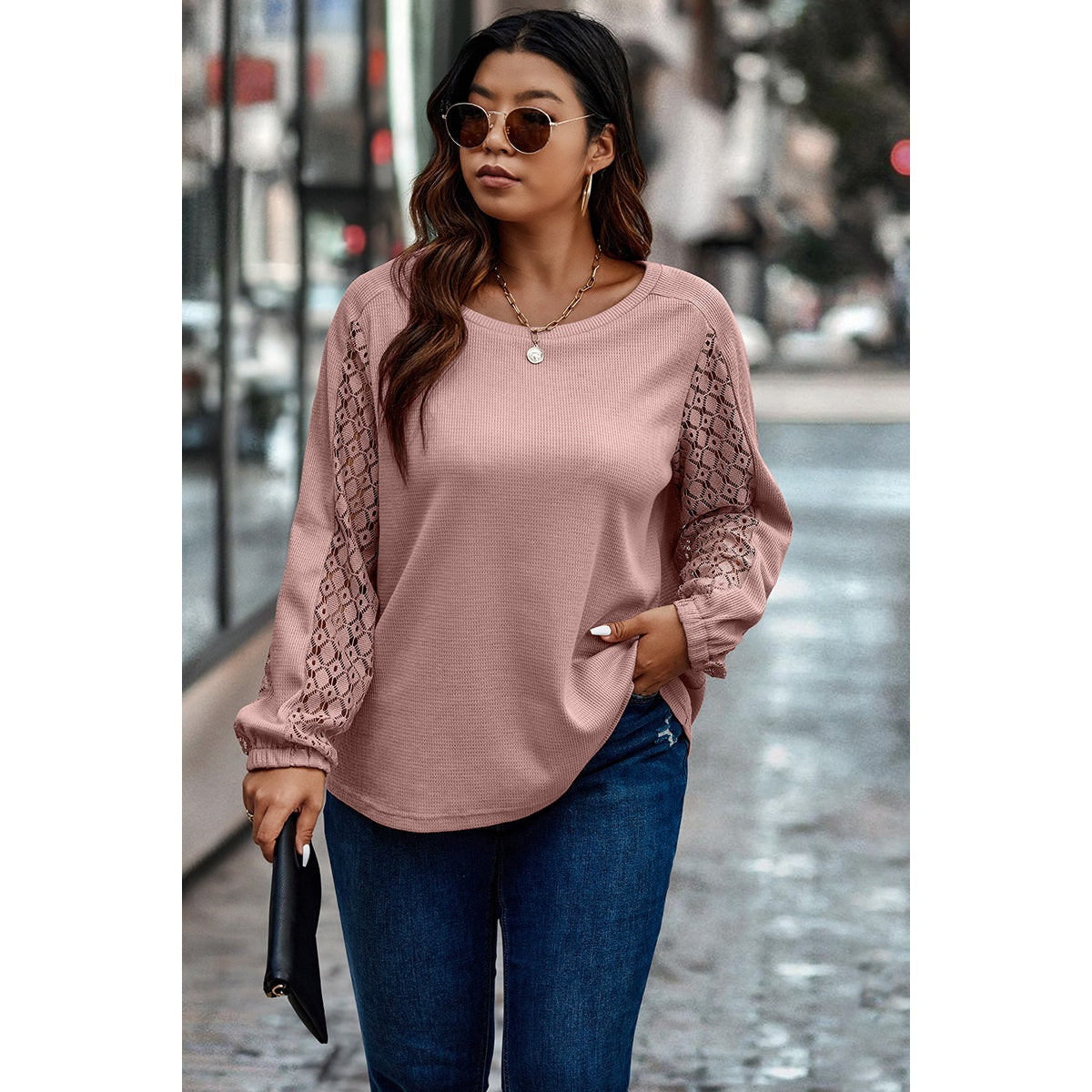 Knit Lace Sleeve