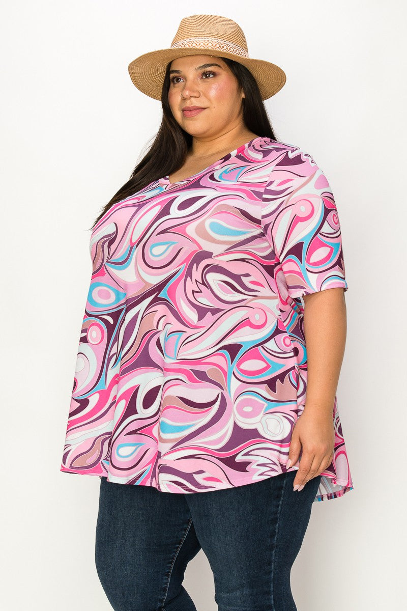 Multi Pink Top
