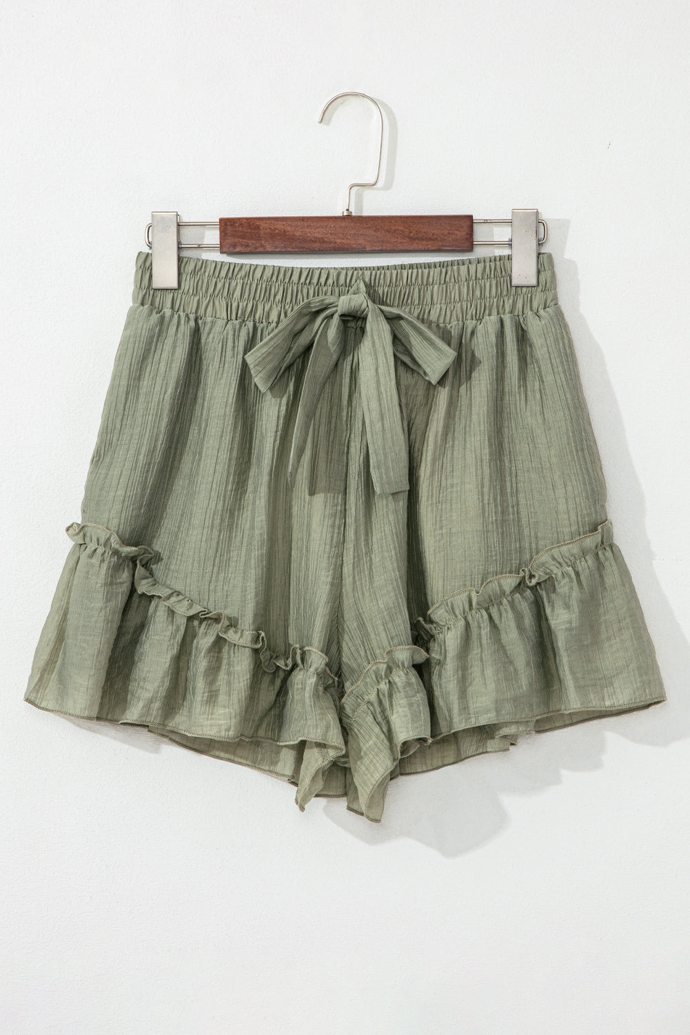 Sage Ruffle Shorts