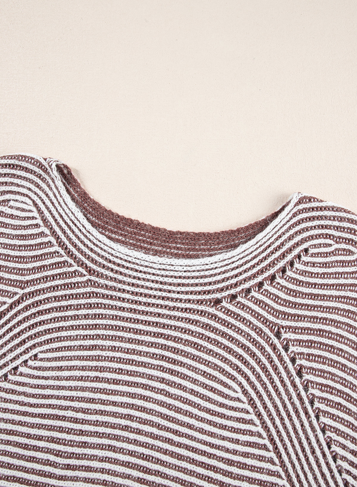 Coffee Stripe Sweater