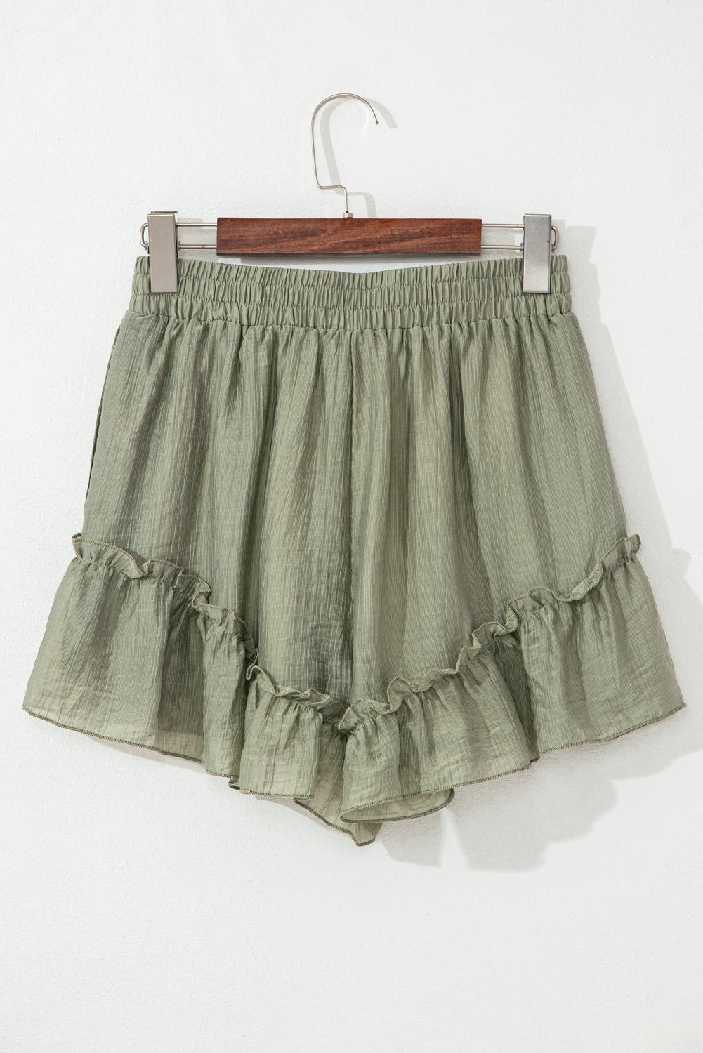 Sage Ruffle Shorts