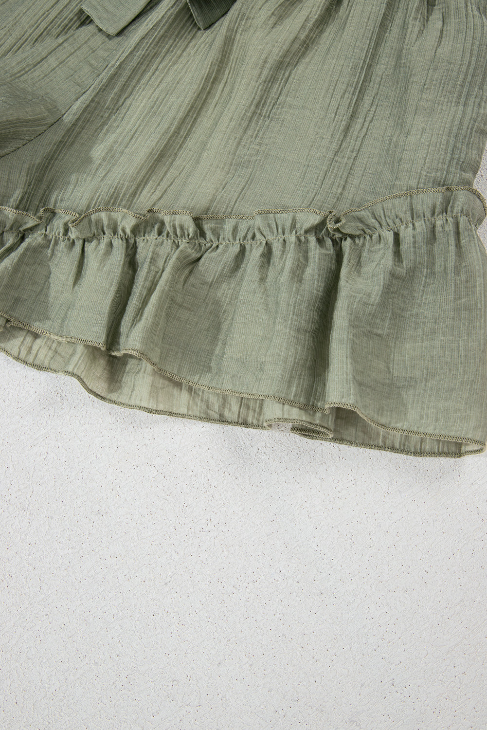 Sage Ruffle Shorts